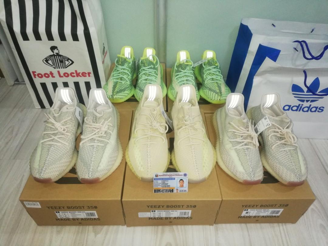 Yeezy citrin footlocker 2025