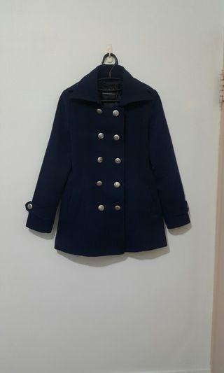 寶藍色大衣外套（含運費）