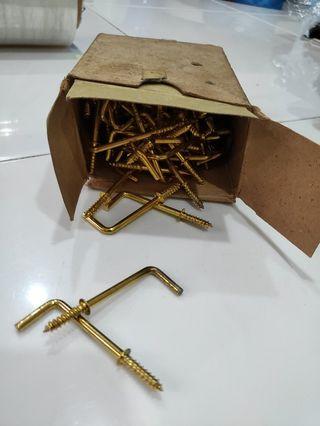 Wall hooks - 1 box #10