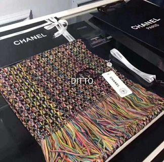 C H A N N E L  multicolored scarf