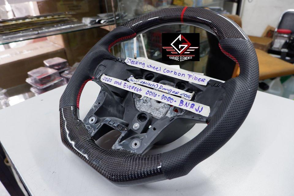 2016 to 2021 Ford Everest & Ranger Carbon Fiber Steering Wheel Assembly