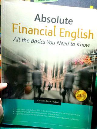 #開學季 Absolute Financial English 財經英文