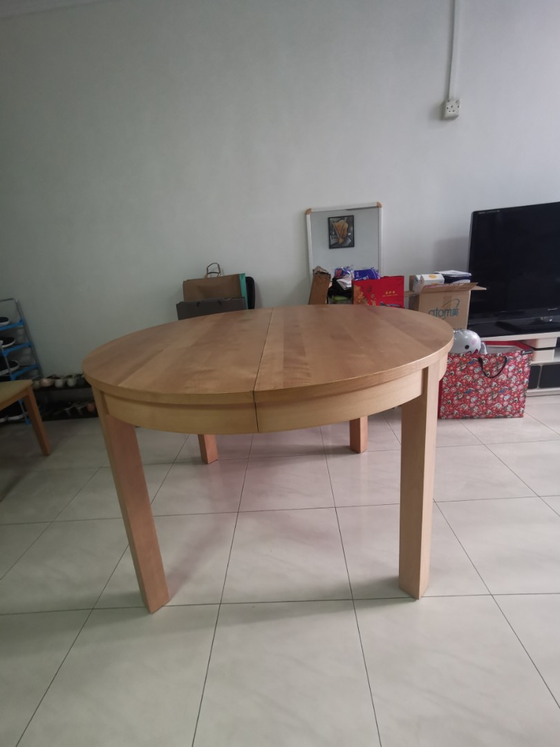 80 new dinning table for big family, Furniture & Home Living