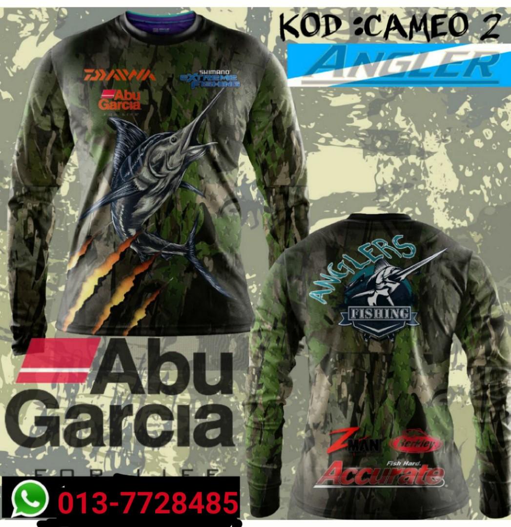 Abu garcia fishing t-shirt, Men's Fashion, Tops & Sets, Tshirts & Polo  Shirts on Carousell