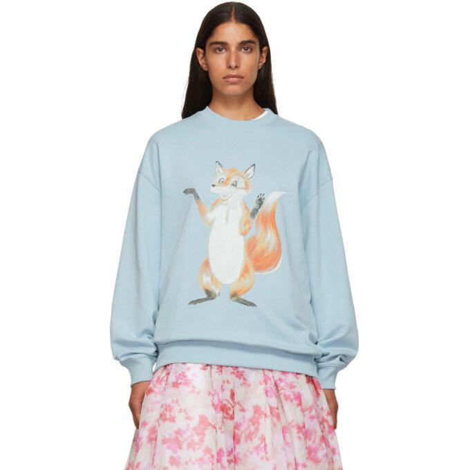 Acne studios fox sweatshirt discount