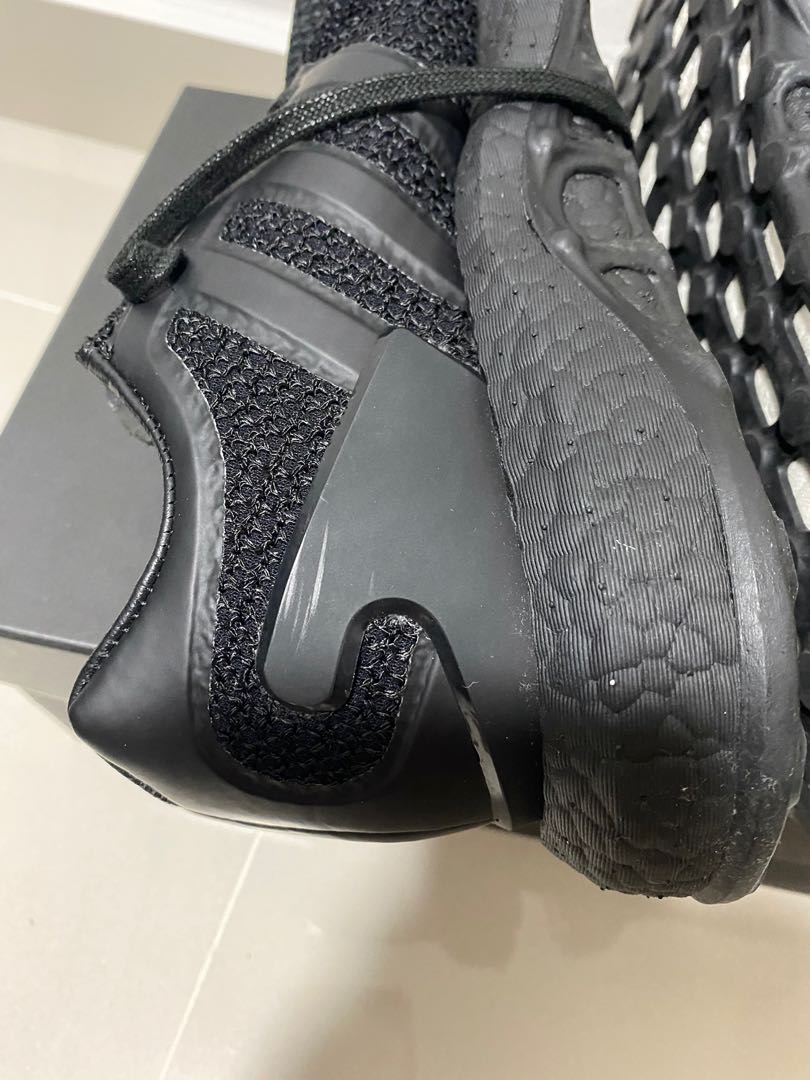 y3 triple black pure boost