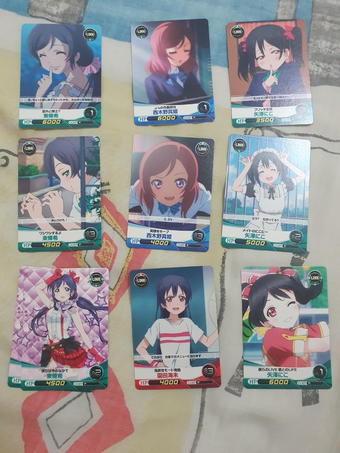 All 20 For 5 Love Live Fiveqross Cards Hobbies Toys Memorabilia Collectibles Fan Merchandise On Carousell