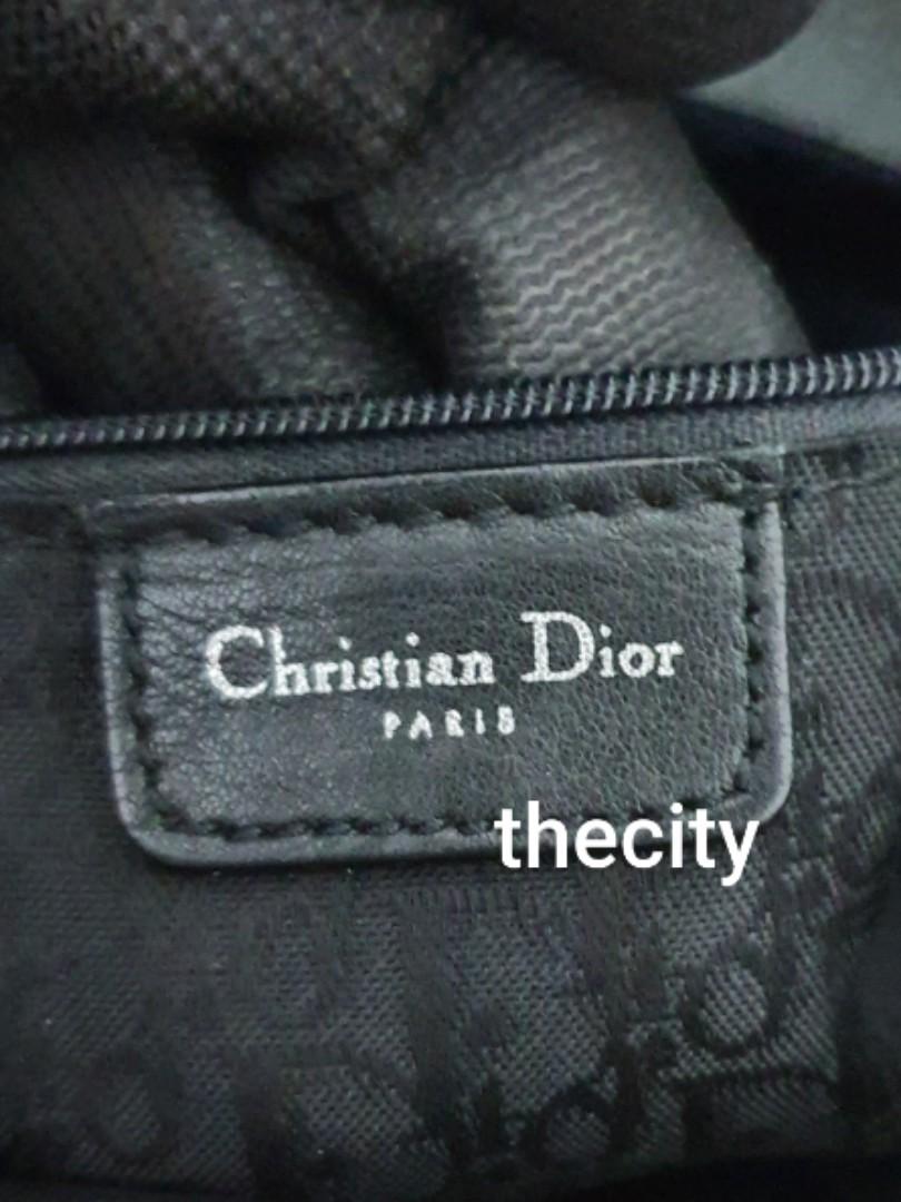 AUTHENTIC DIOR SLING MESSENGER BAG CLEAN INTERIOR & POCKETS WITH