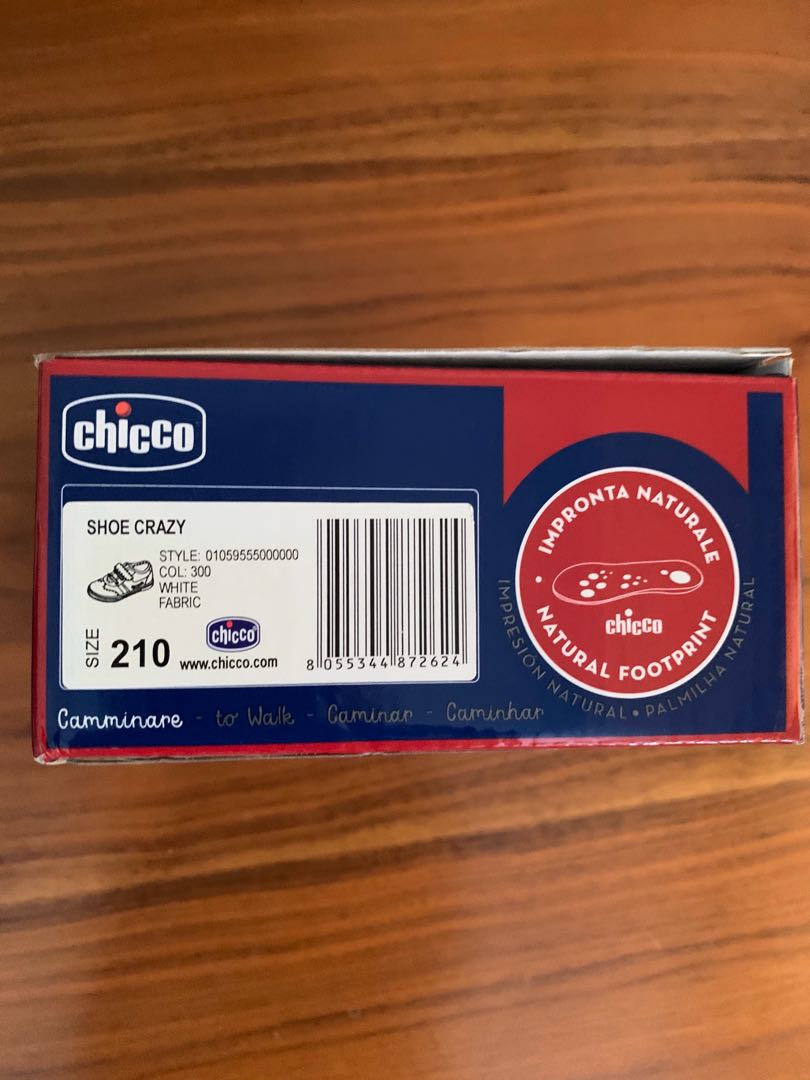 Chicco shoes discount size chart