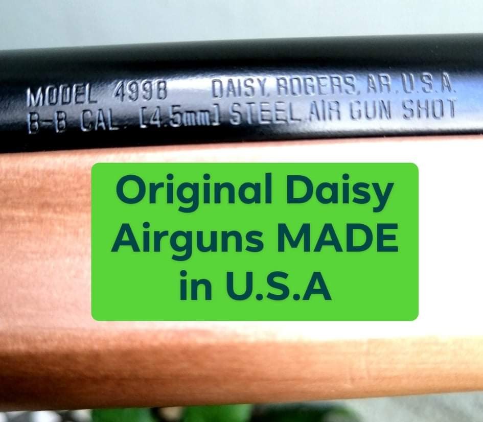 Classic Rare Daisy Air Gun 499B Competition Steel Bb Airgun Rifle MADE IN USA