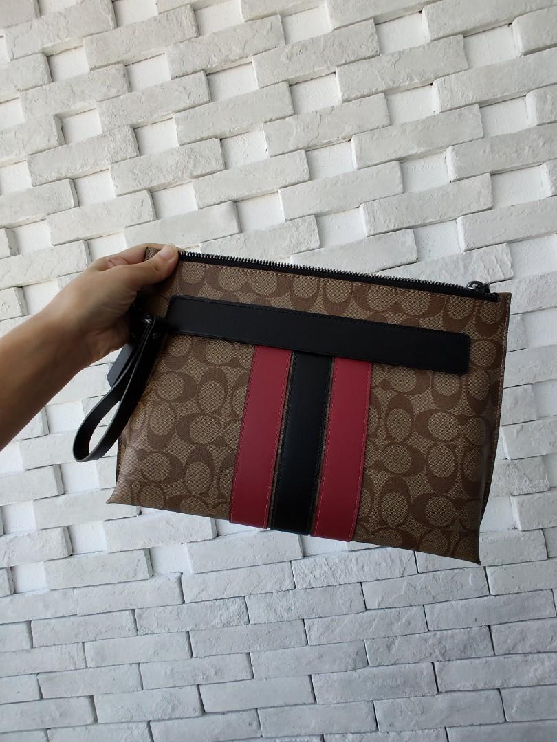 Coach clutch authentic, Luxury, Bags & Wallets on Carousell