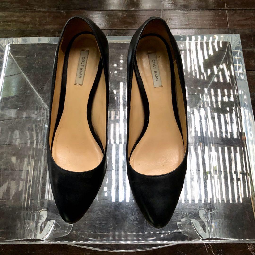 Cole Haan Black Heels 7 Women s Fashion Footwear Heels on Carousell