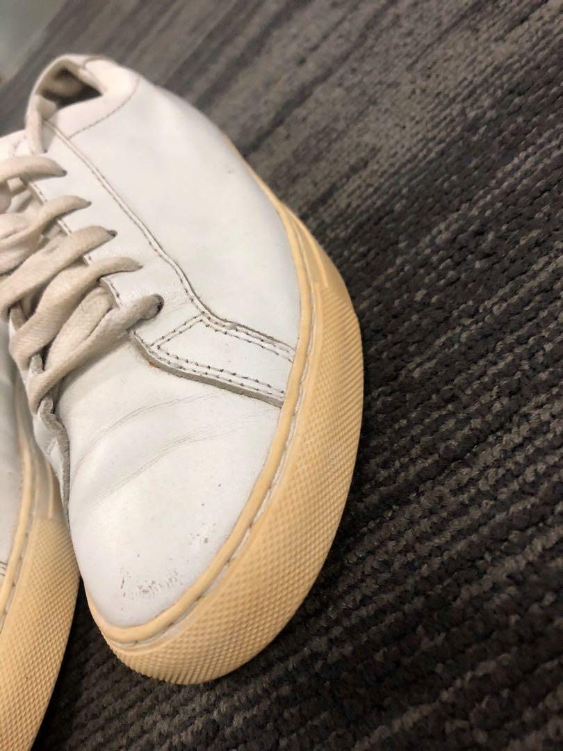 Common Projects (Category: Sneakers) located in Manila. Submitted by soyfresh (Listing ID 279969611, Image 3). Description: Woman By Common Projects Achilles Low *the pair is in lusting used condition size 7 as indicated in the stamp numbering.