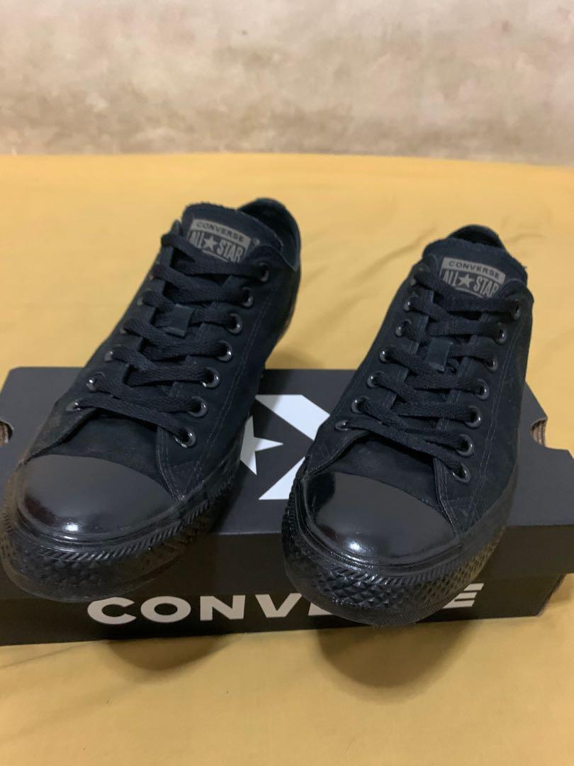 converse all star black monochrome