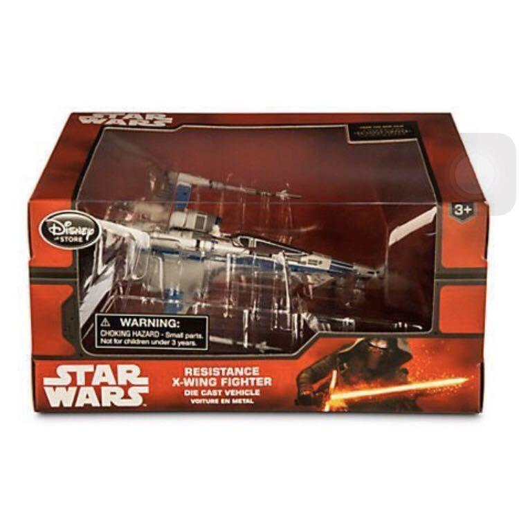 Disney Store Star Wars 星球大戰Die Cast Vehicle (Resistance X-Wing