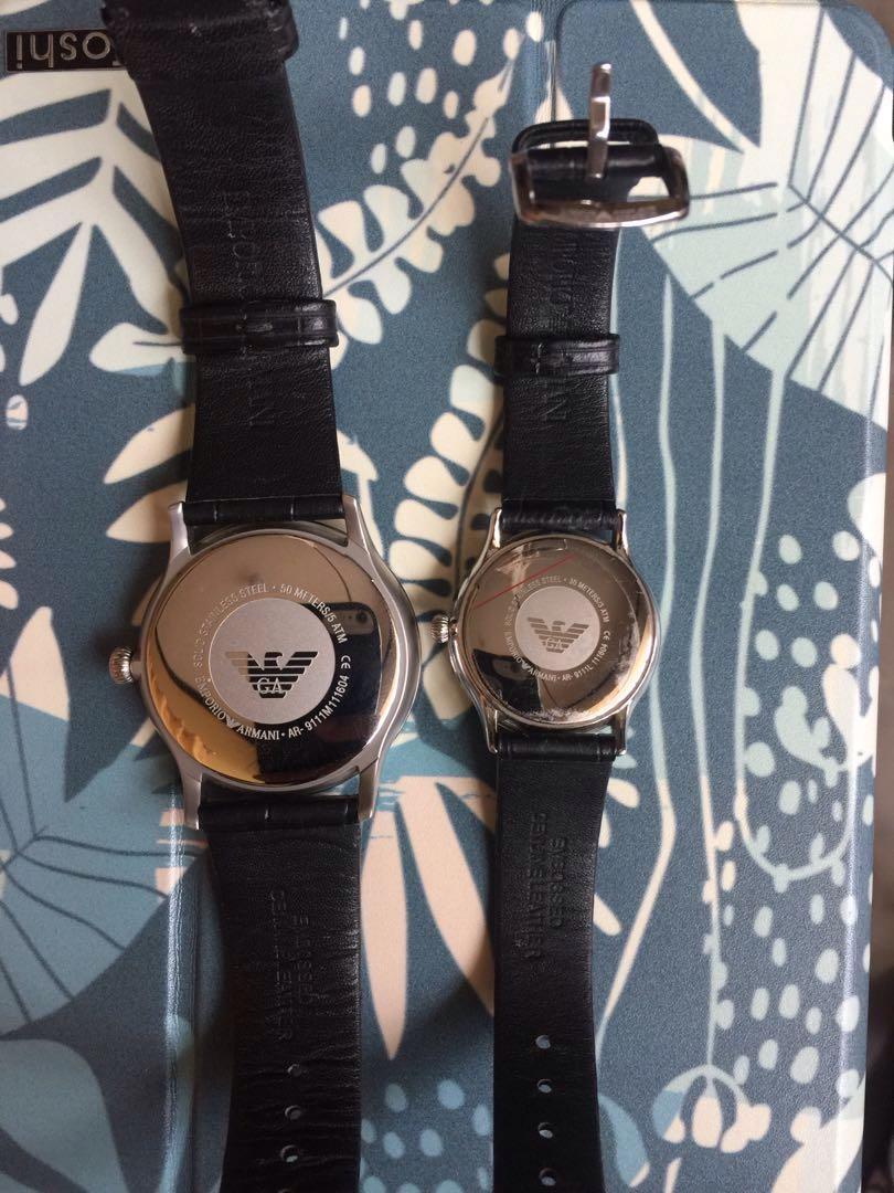 Armani couple deals watches price