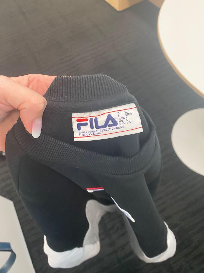 Fila finch online crew sweatshirt
