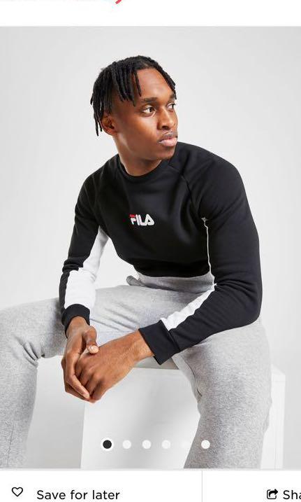 Fila Finch Crew sweatshirt Men s Fashion Tops Sets Tshirts