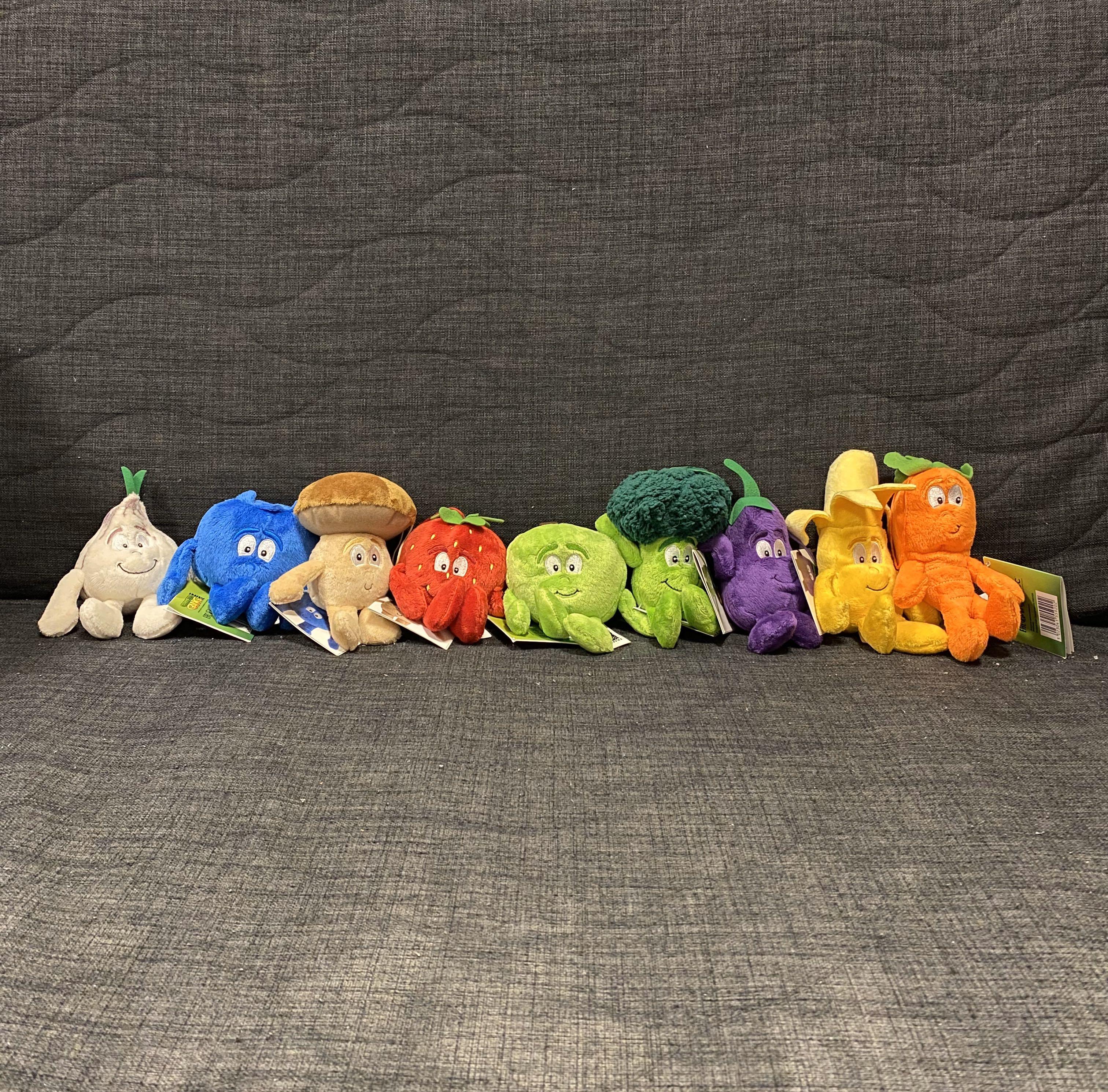 vegetable stuffed toys