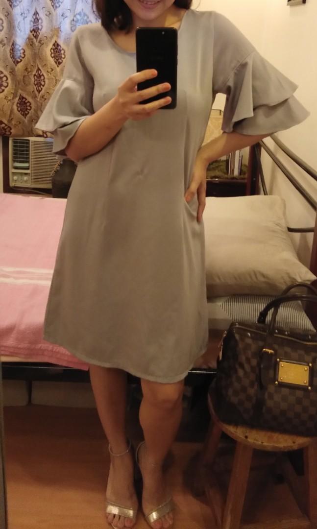 Gray Tent Smart Casual Or Sunday Dress Women S Fashion Clothes