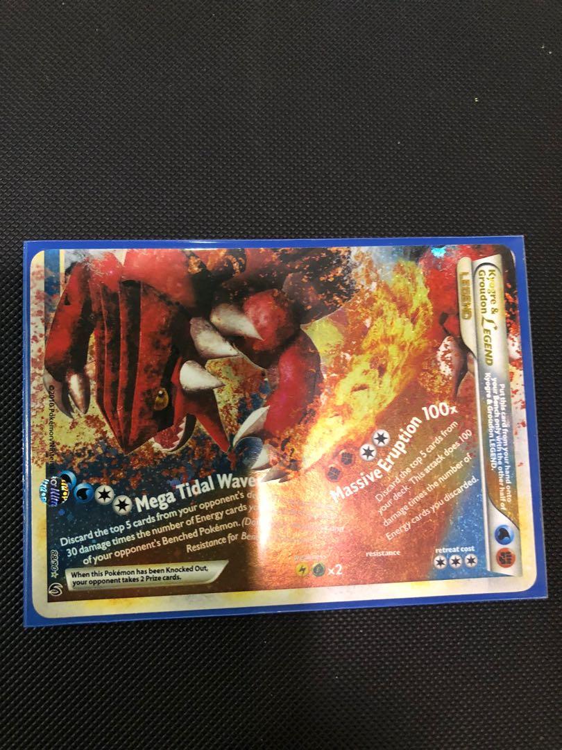 Groudon & Kyogre Legend, Hobbies & Toys, Toys & Games on Carousell