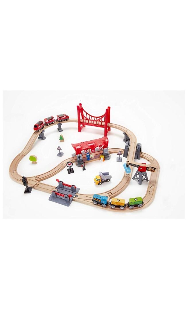 Hape busy city rail set sales
