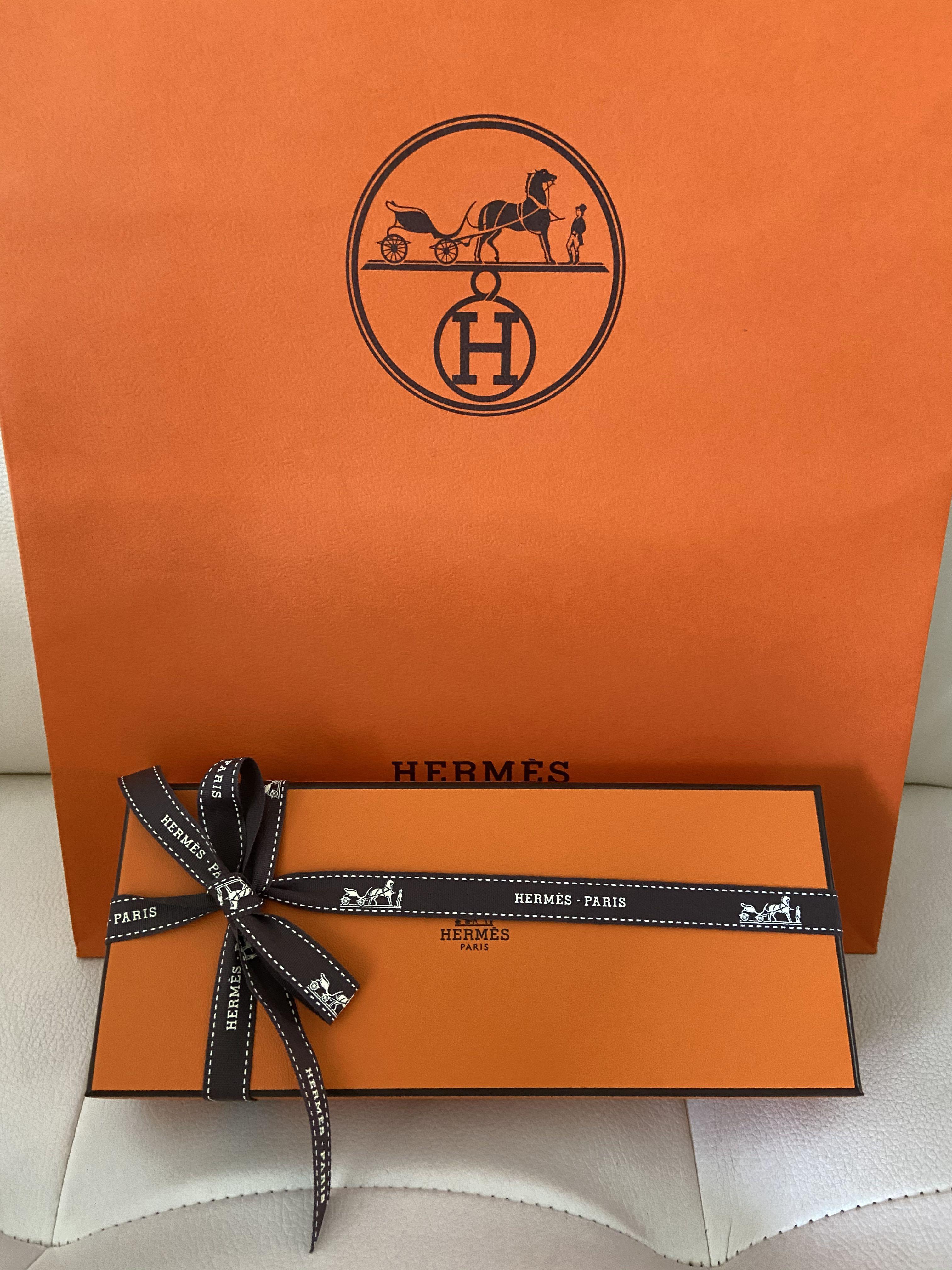 Brand New Hermes Orange Sac Bag Charm - 100% Authentic With Box +