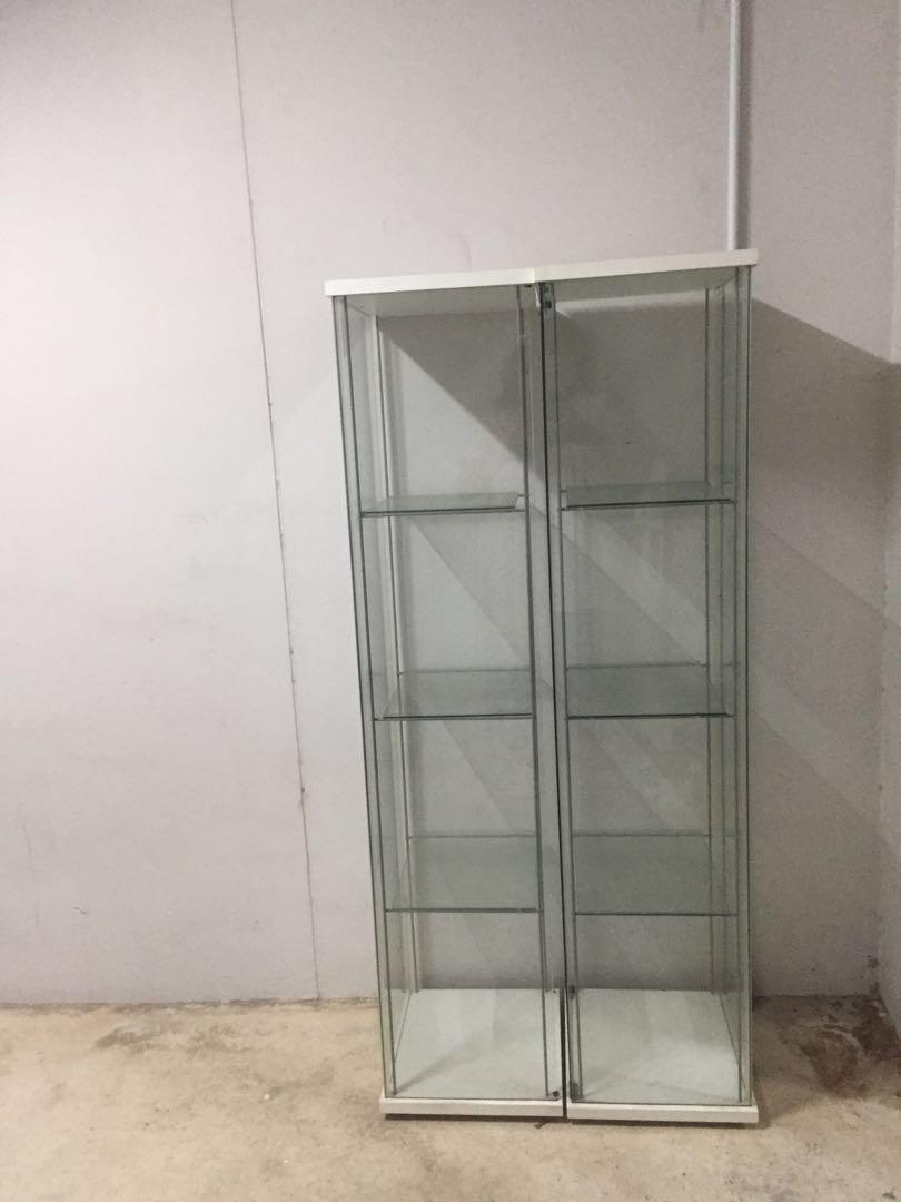 Ikea Glass Display Cabinet Or Ikea Shelf Furniture Others On Carousell