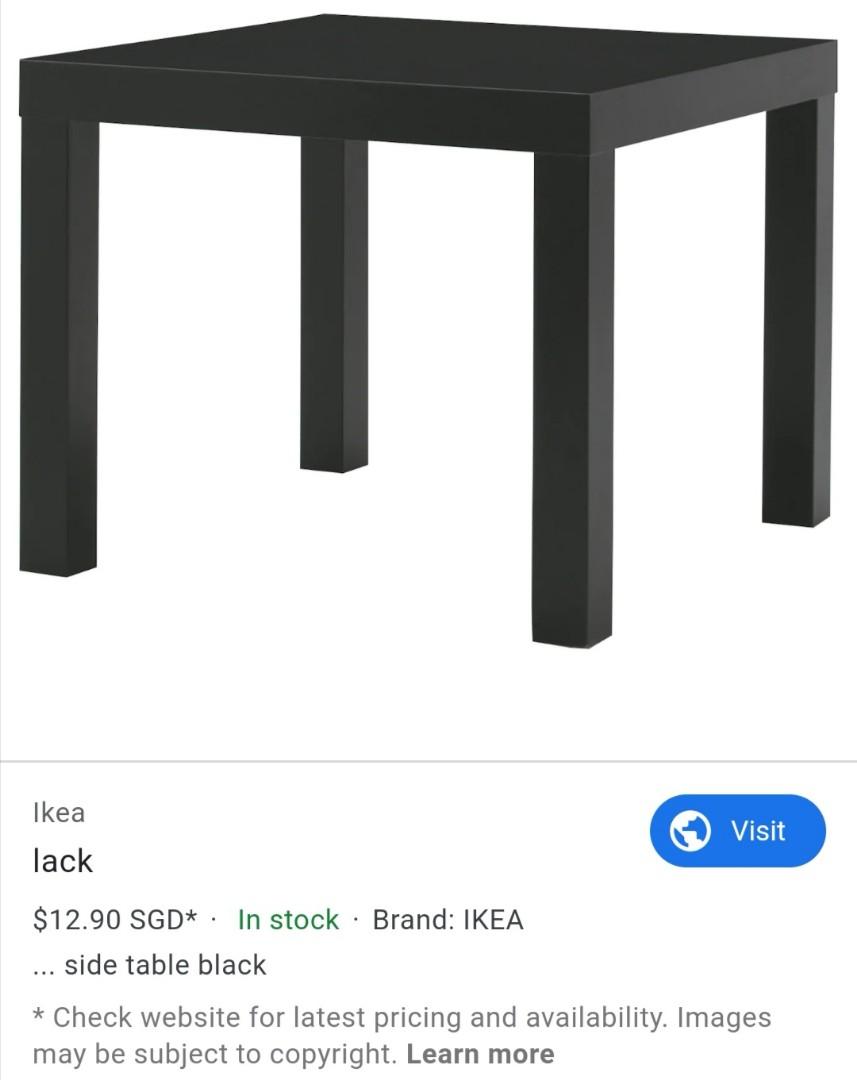Ikea Lack Side Table Furniture Tables Chairs On Carousell