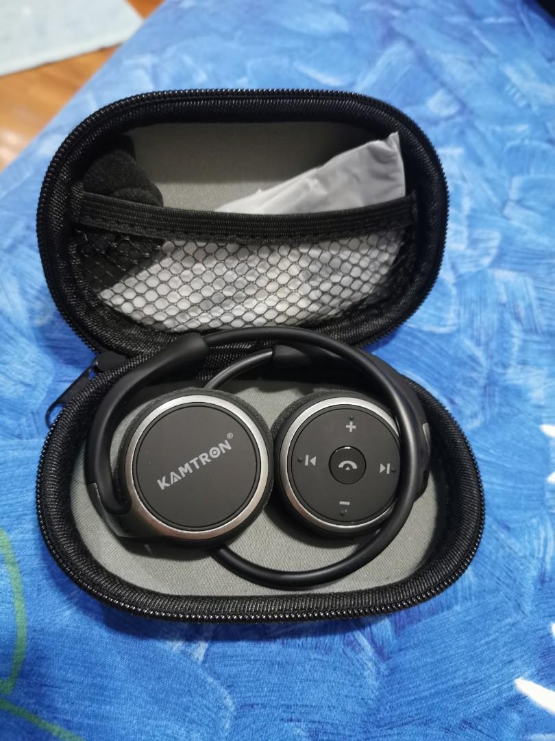 Kamtron bluetooth running headphones online