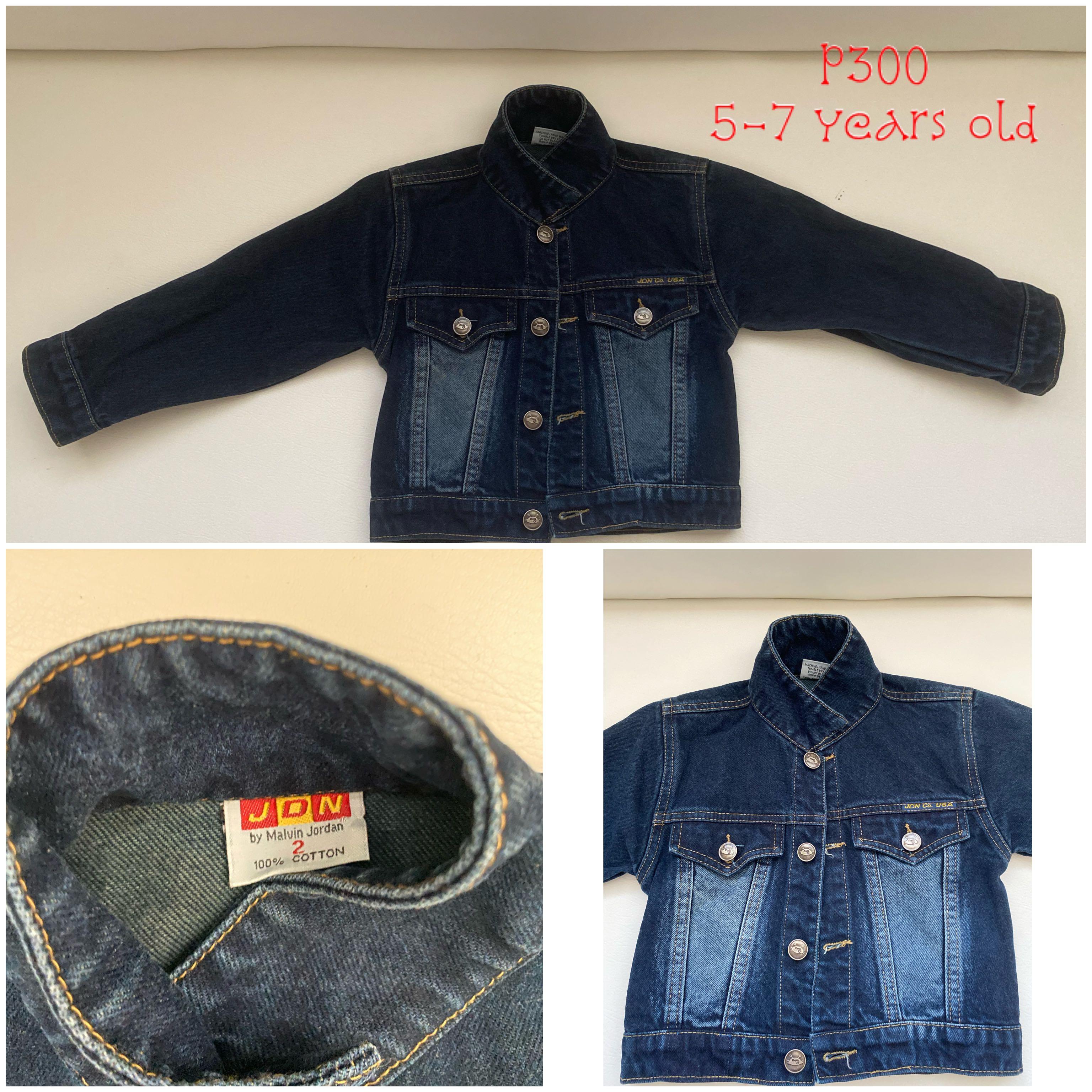 maong jacket with hood