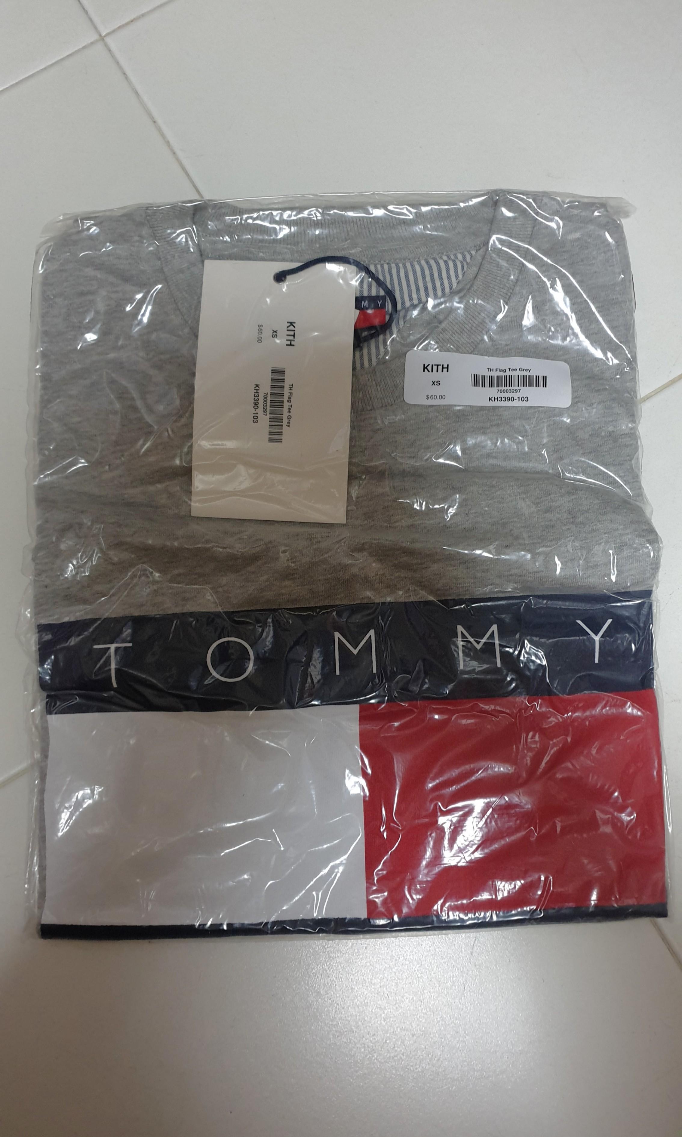 Kith Tommy Hilfiger Flag Tee (XS Size), Men's Fashion, Tops & Sets ...