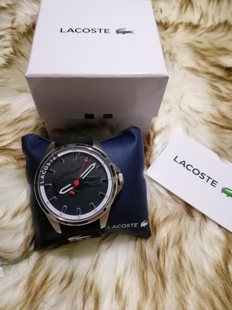 lacoste watch metal