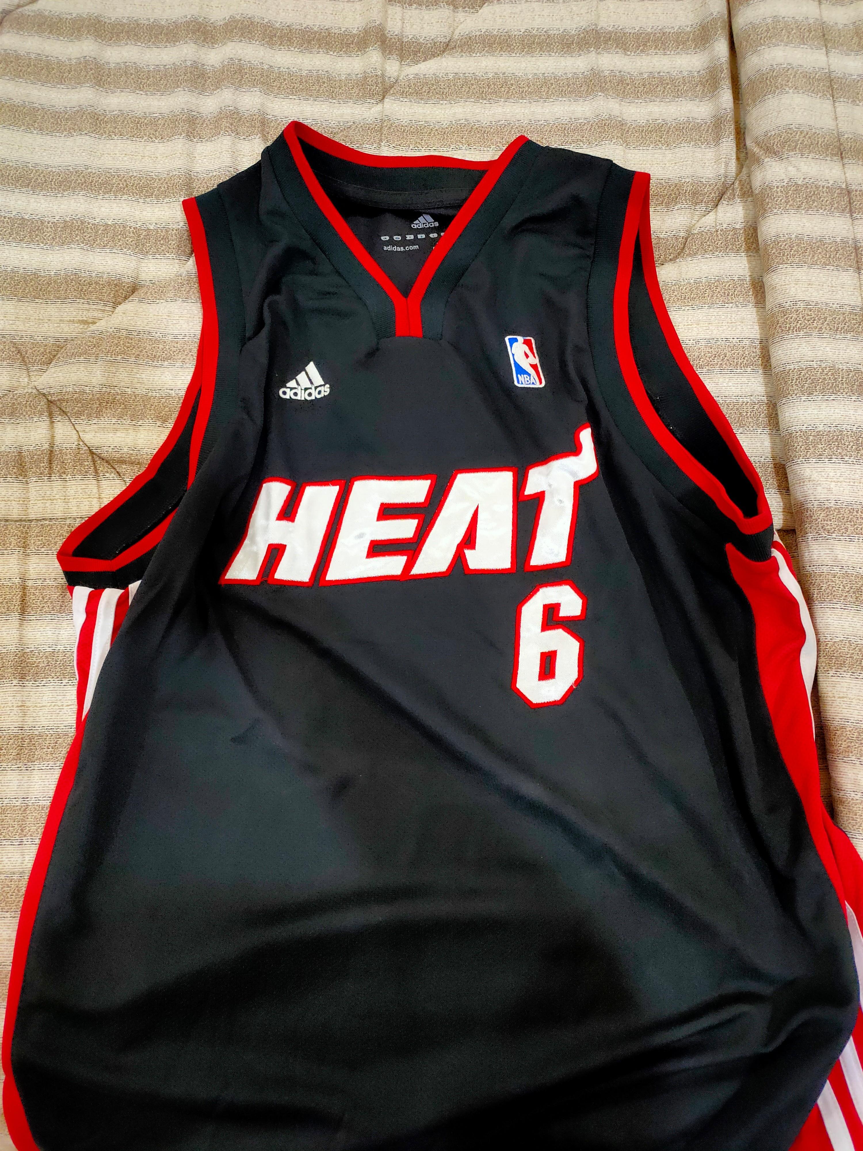 lebron james heat jersey