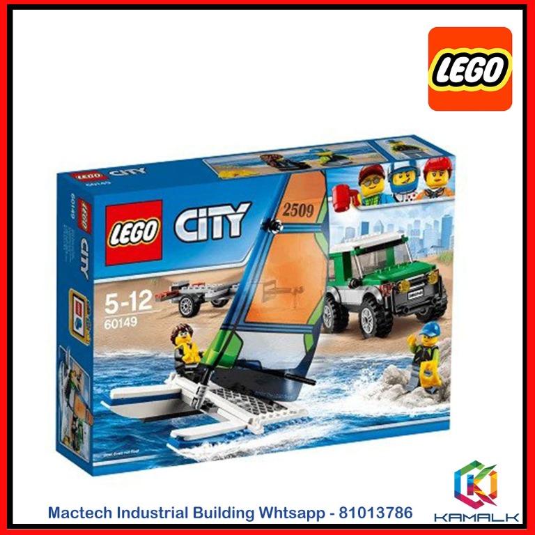 lego city 4x4 with catamaran