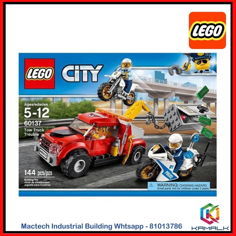 lego city police tow truck trouble 60137