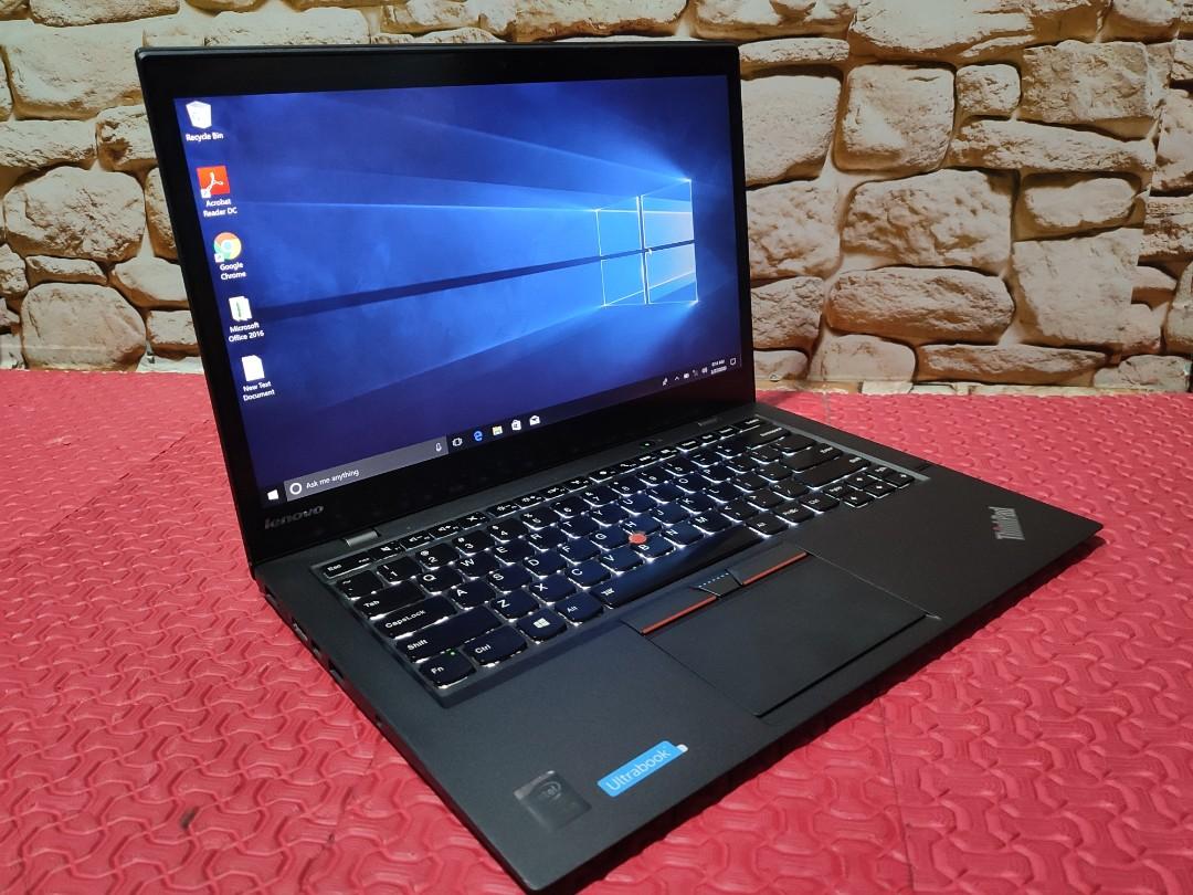 Lenovo Thinkpad Ultrabook Touchscreen X1 Carbon Intel Core i5 5th Gen