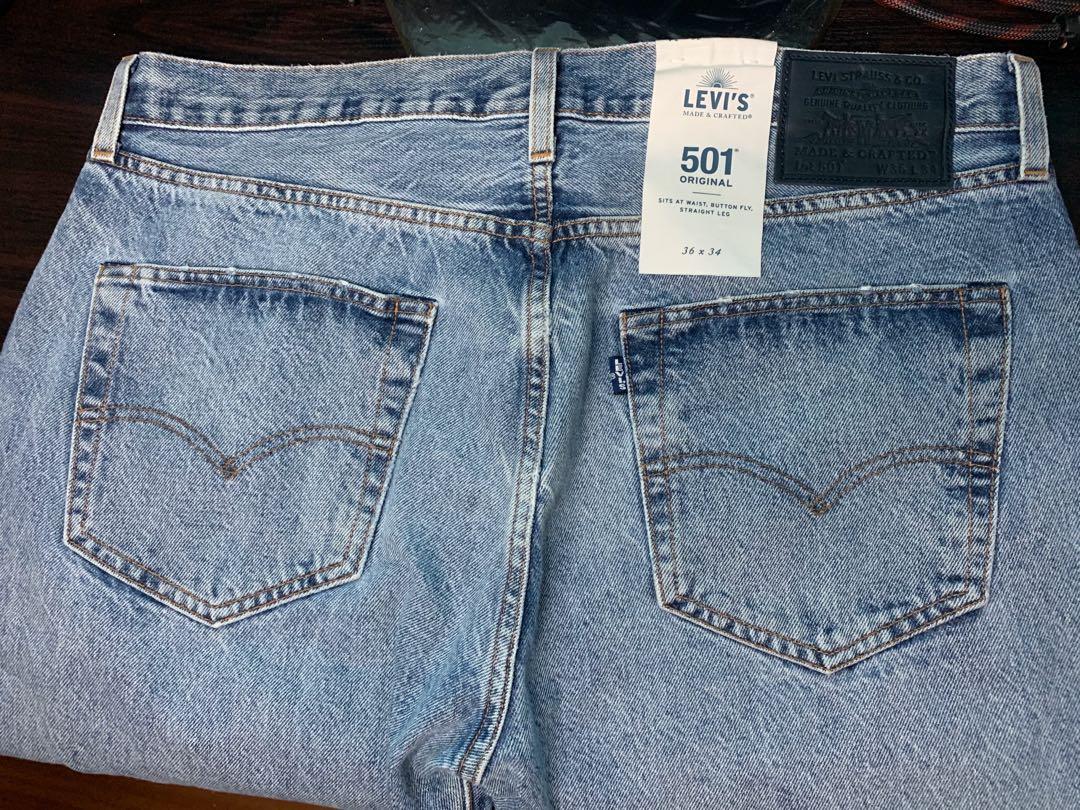 levi's made and crafted 501 selvedge