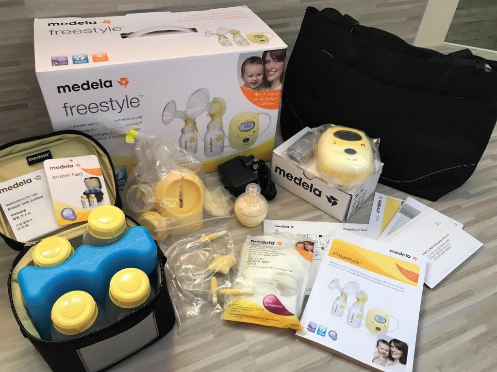 Medela Freestyle Double Electric Breast Pump Babies Kids Nursing Feeding On Carousell