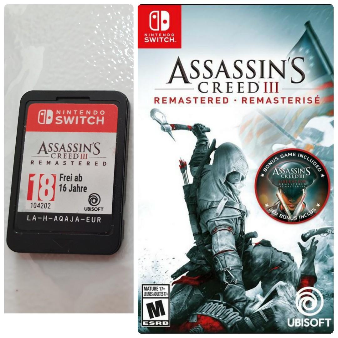 Assassin's Creed III Remastered - Nintendo Switch, Nintendo Switch