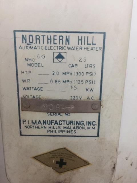 Northern Hill Waterheater Tank, Furniture u0026 Home Living, Cleaning u0026  Homecare Supplies, Pest Control on Carousell