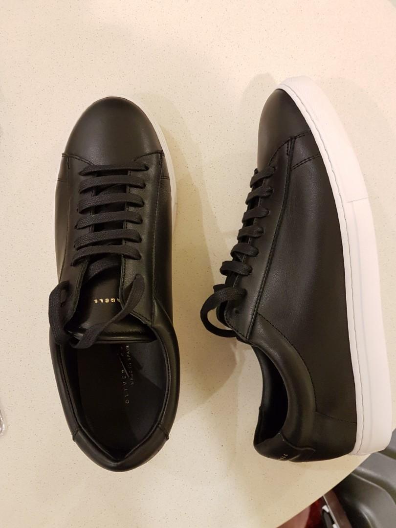 Oliver Cabell - Low 1 Black Sneakers, Men's Fashion, Footwear, Sneakers ...