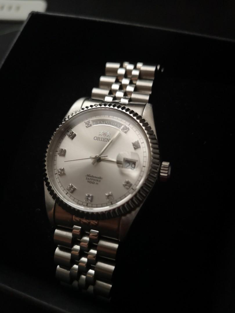 Orient President Classic Automatic Sapphire Watch (Preloved), Luxury