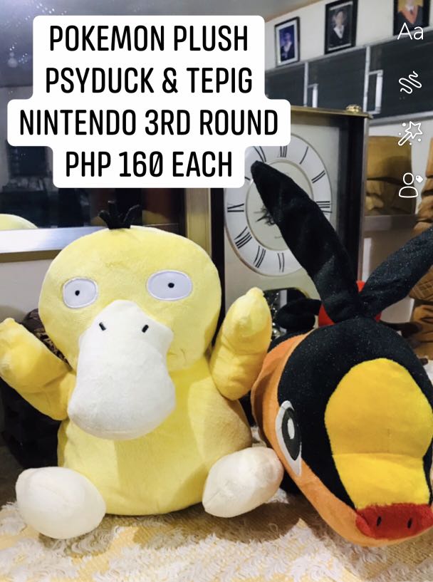 3rd round pokemon plush