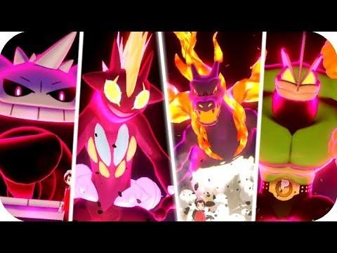 Pokemon Sword and Shield Shiny Gigantamax Gengar 6IV-EV Trained –  Pokemon4Ever
