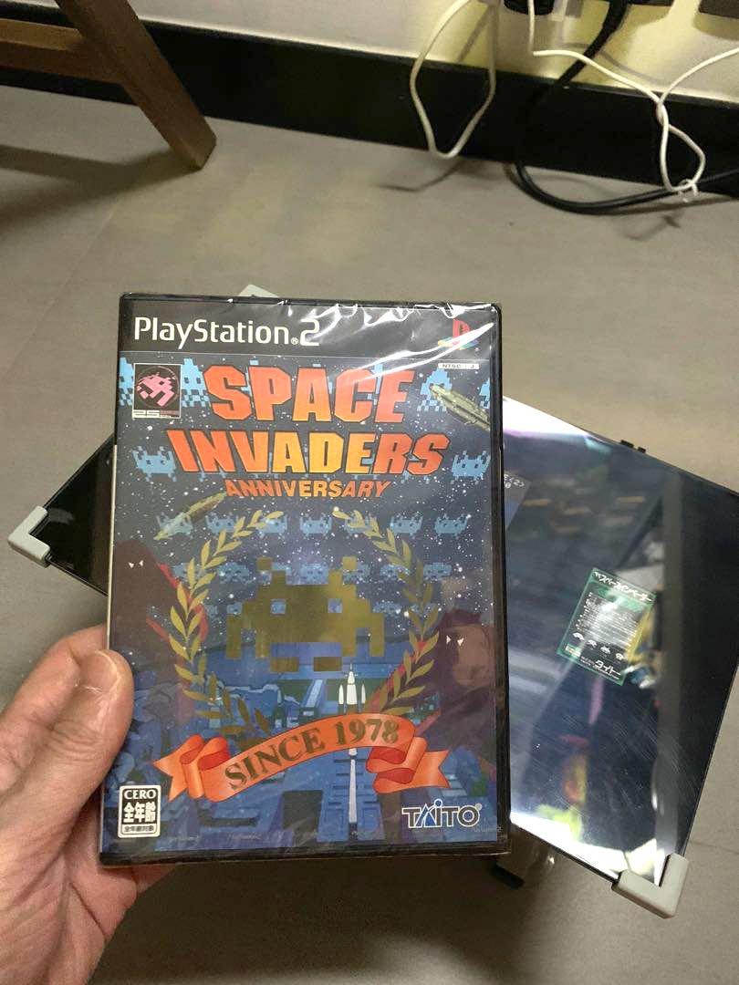 PS2太空侵略者space invaders anniversary （日本25周年紀念套裝）遊戲