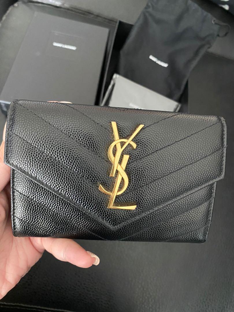 ysl card holder envelope