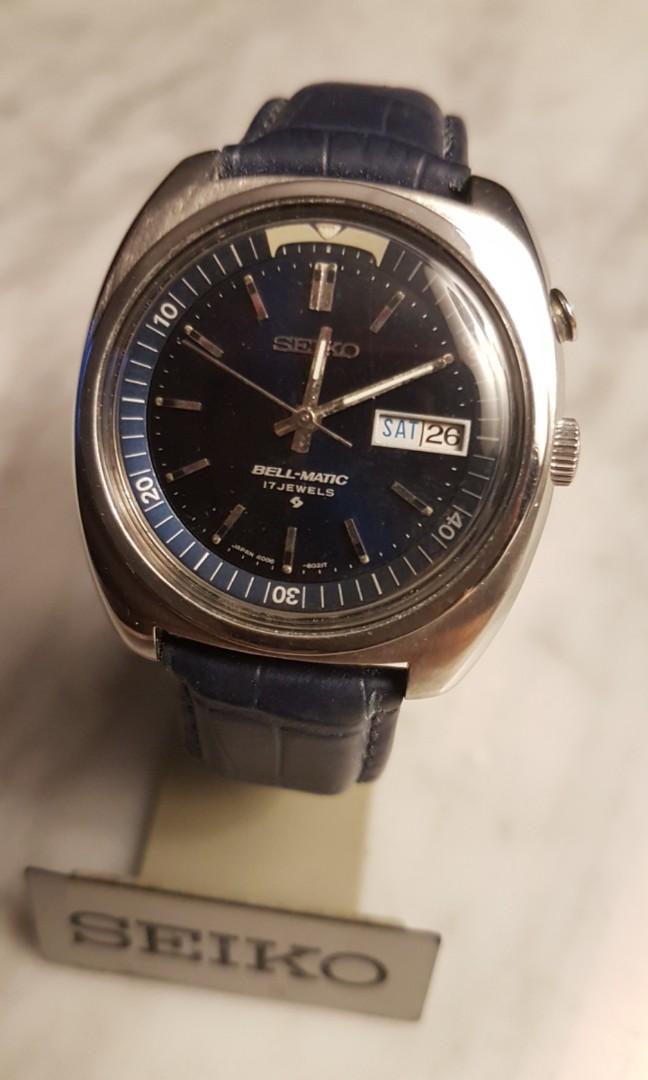 Seiko Bell-matic 4006-6031 Auto Day/Date Men Watch., Women's Fashion,  Watches & Accessories, Watches on Carousell