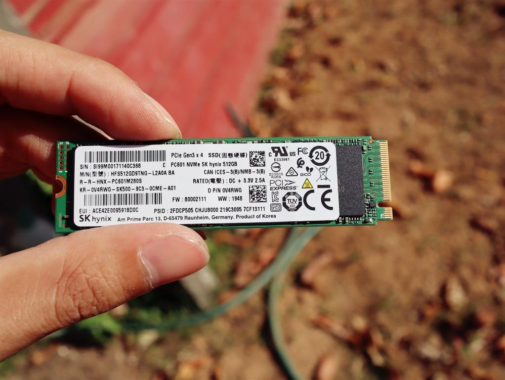 Pc601 nvme sk deals hynix 512gb