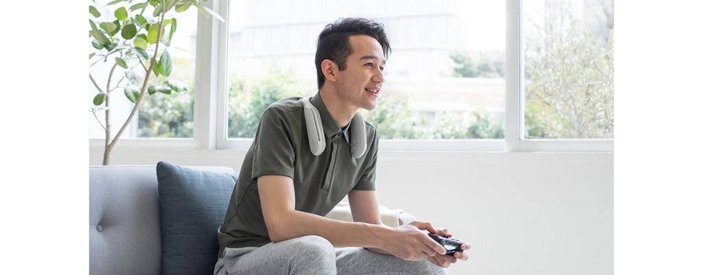 オーディオ機器 スピーカー SONY SRS-WS1 Wireless & Wearable Neck Speaker 掛頸式喇叭Zinoks 